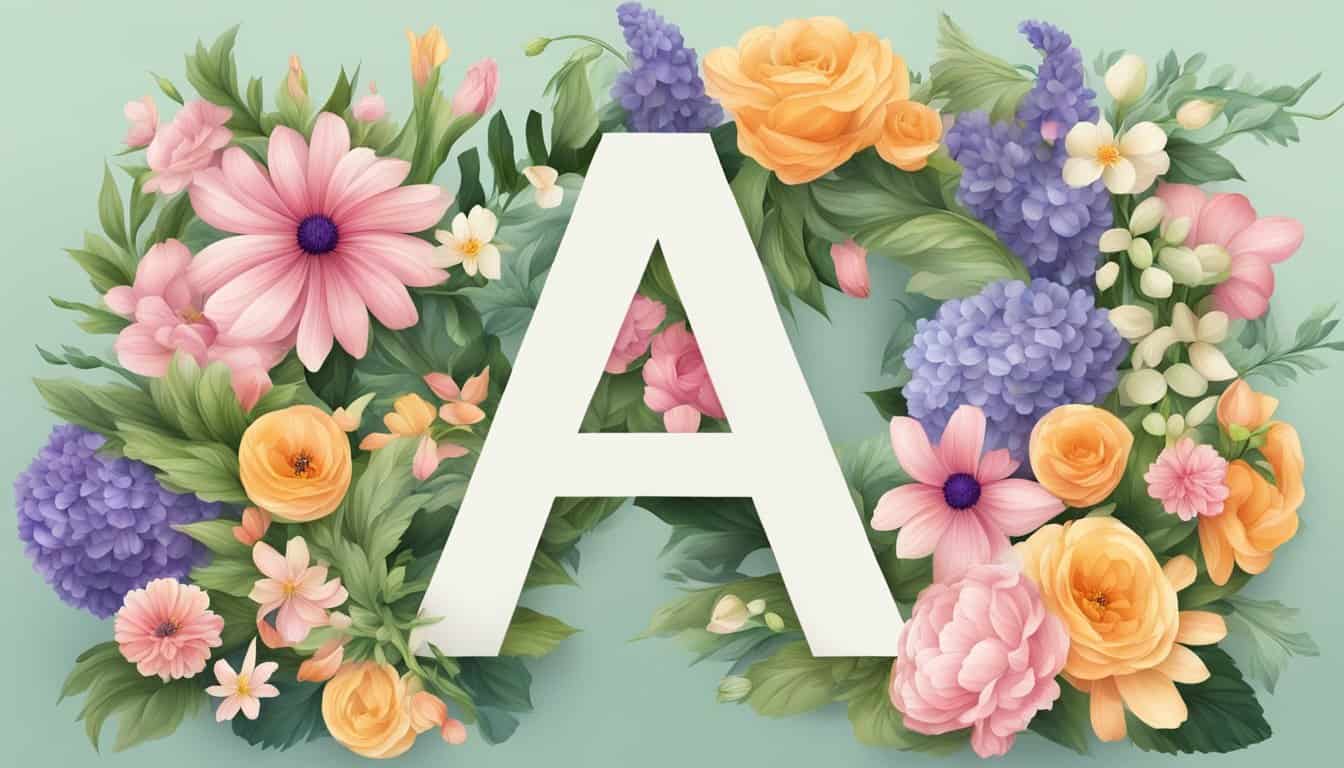 Floral Alphabet