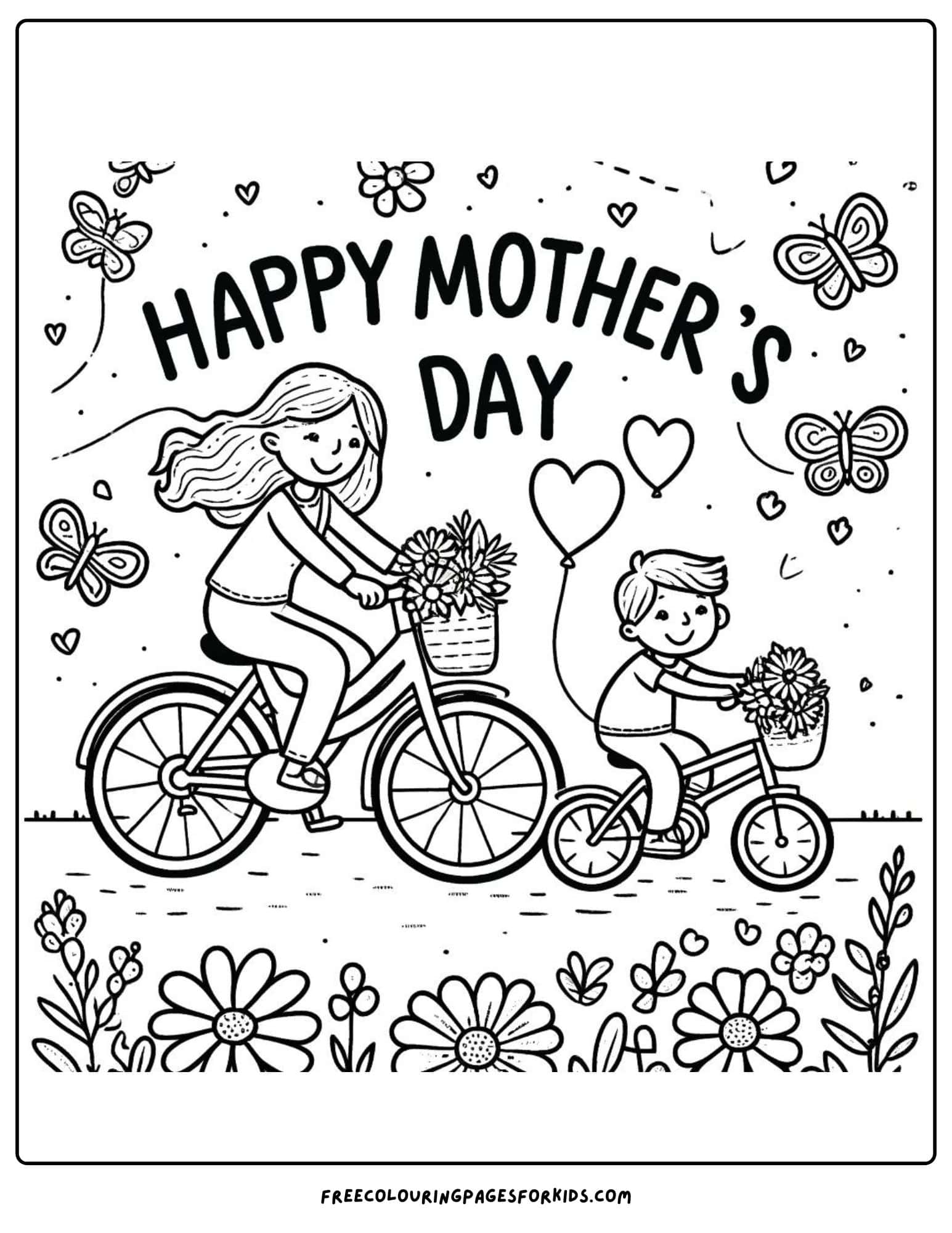 Mother's Day Bicycle Ride