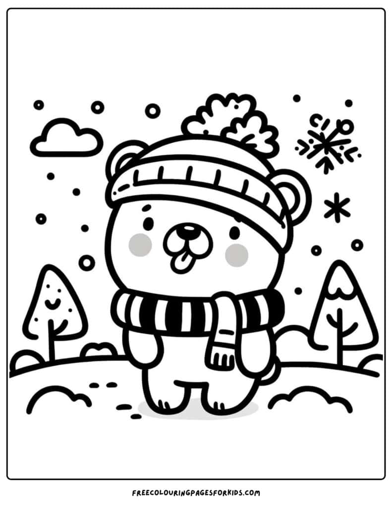 50 Bear Coloring Pages - Coloring For Kids