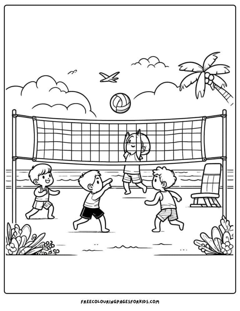 21 Summer Coloring Pages for Kids - Coloring For Kids