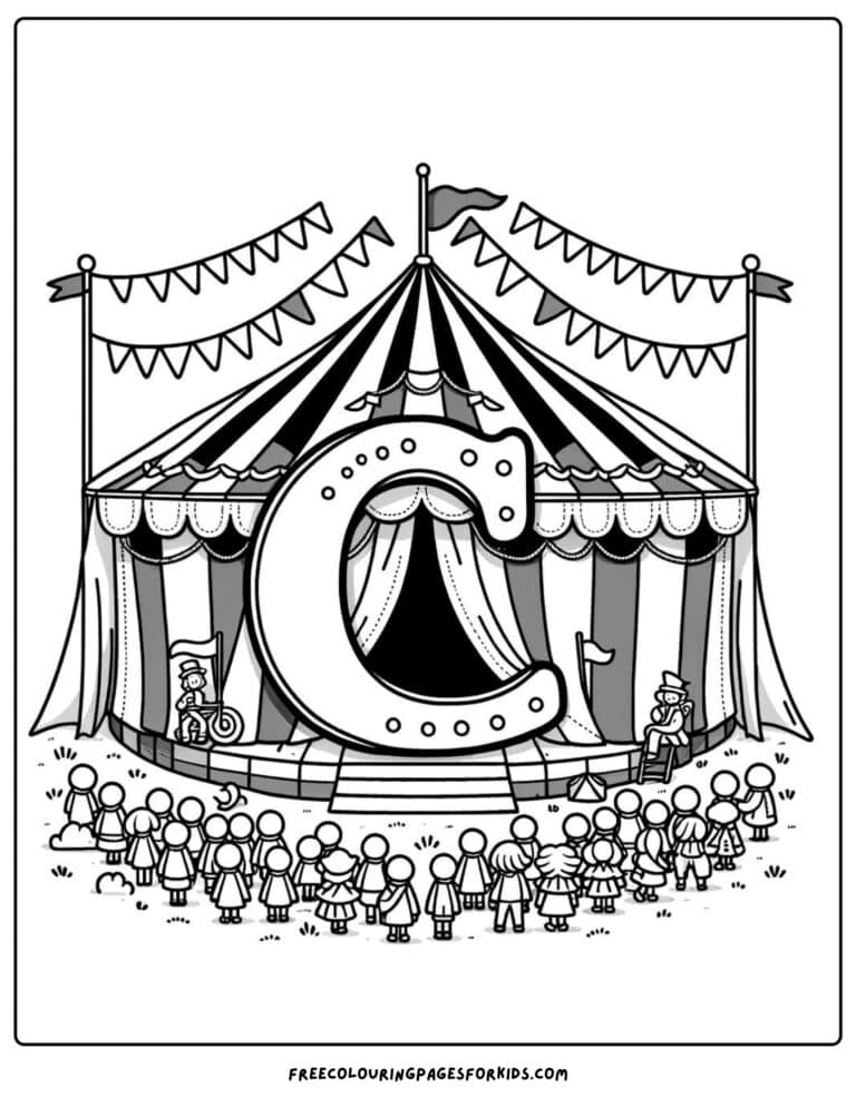 12 Letter C Coloring Pages - Coloring For Kids