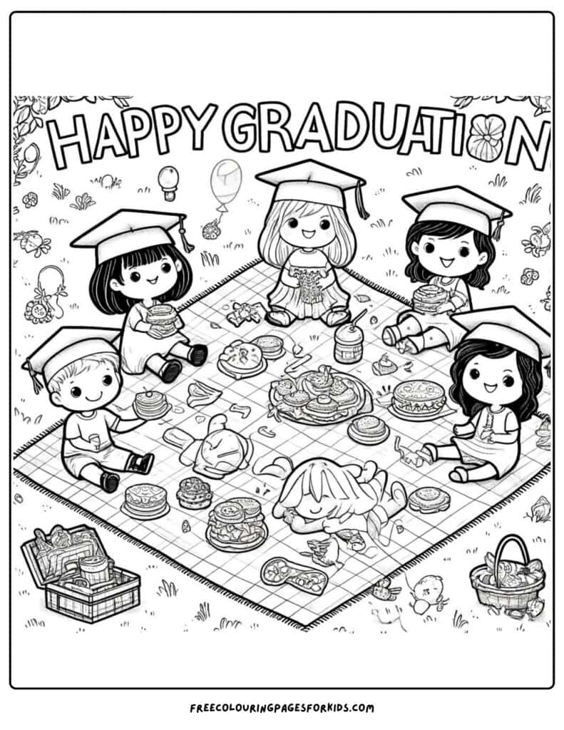 16 Kindergarten and PreSchool Graduation Coloring Pages - Coloring For Kids