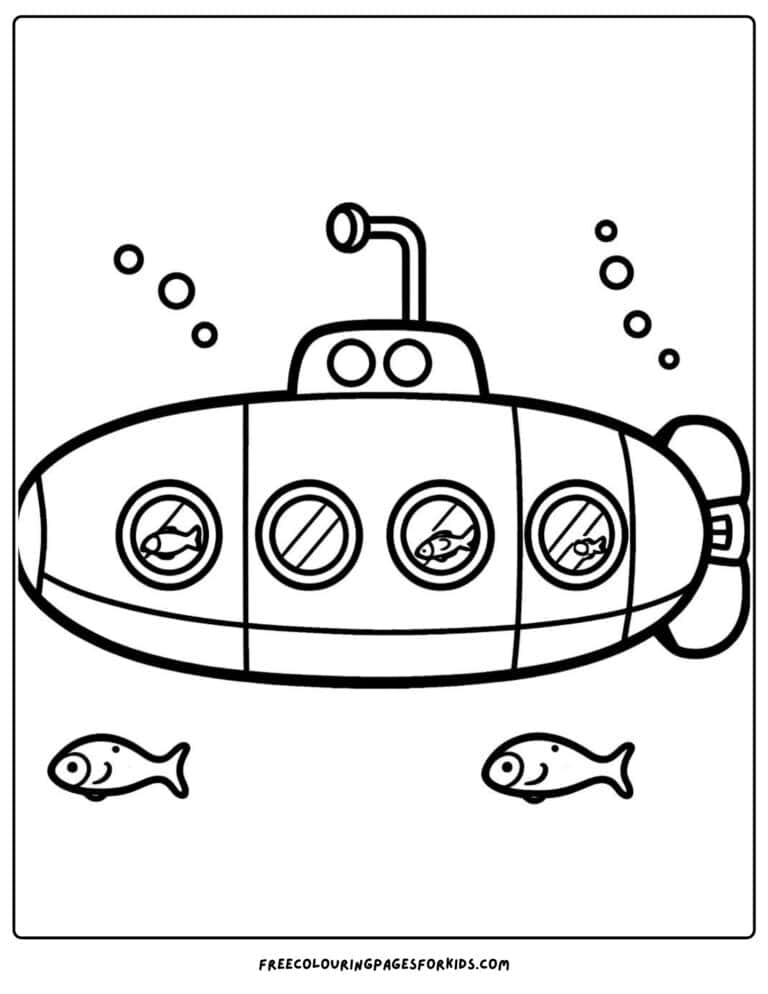 20 Ocean Coloring Pages - Coloring For Kids