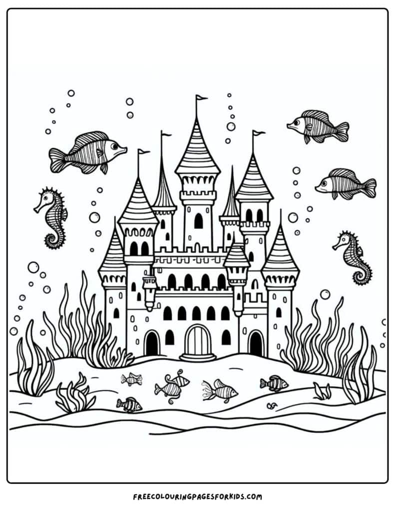 20 Ocean Coloring Pages - Coloring For Kids