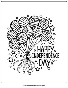 30 4th of July Coloring Pages - Coloring For Kids