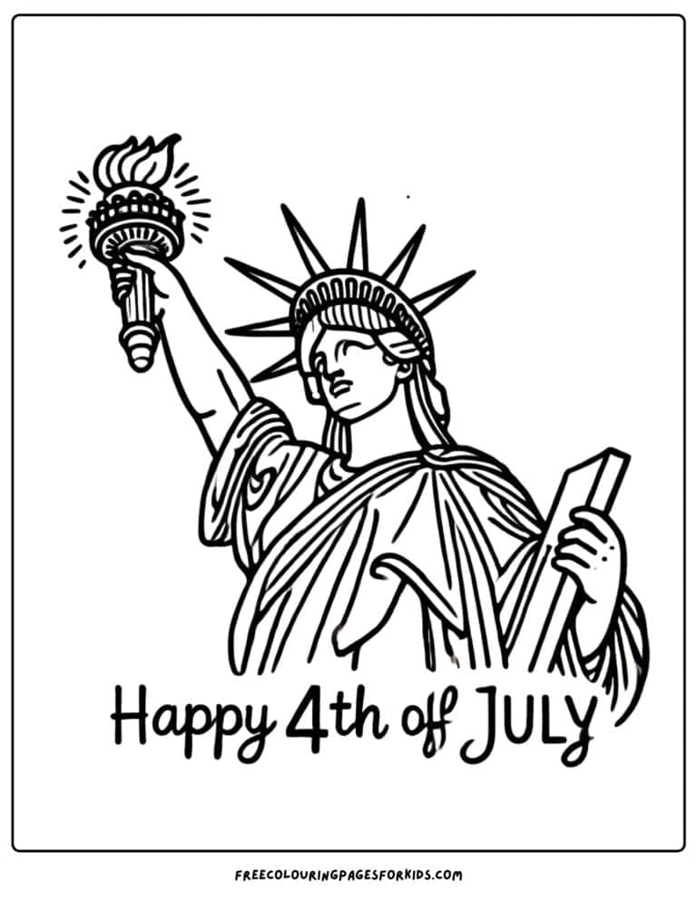 30 4th of July Coloring Pages - Coloring For Kids