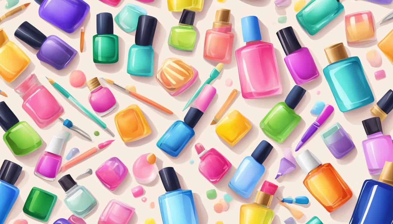 Nail Coloring Pages for Kids