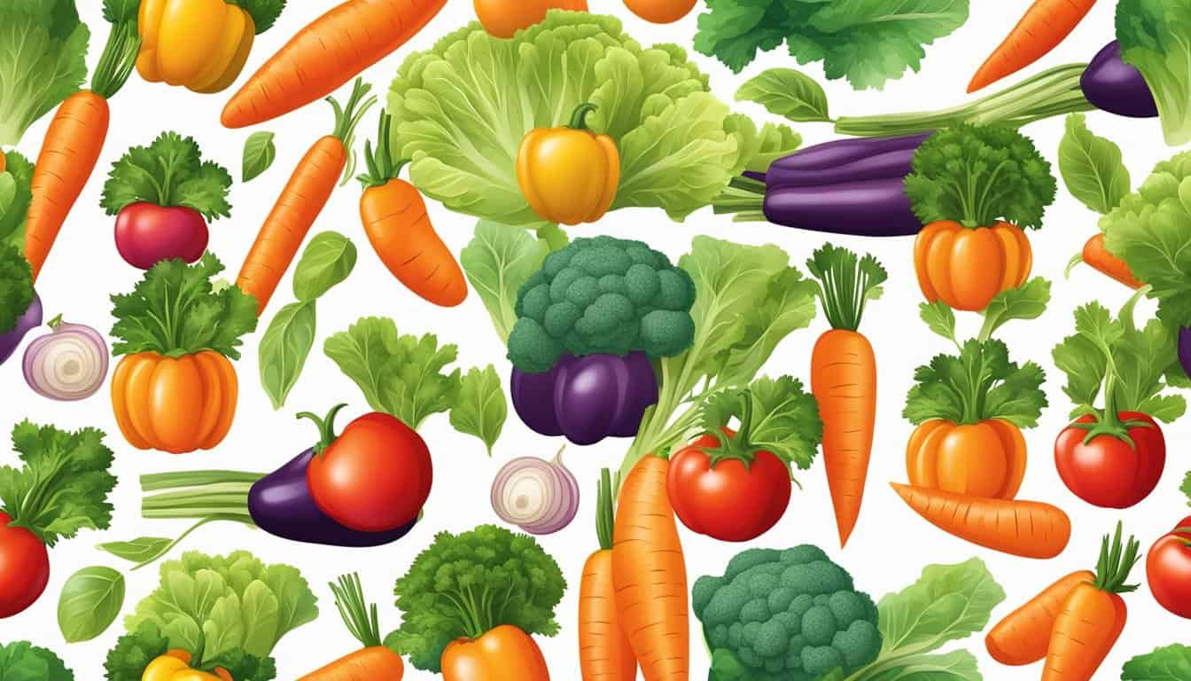 Vegetable Coloring Pages for Kids