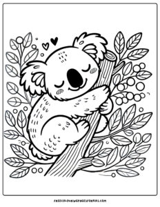 23 Australian Animal Coloring Pages