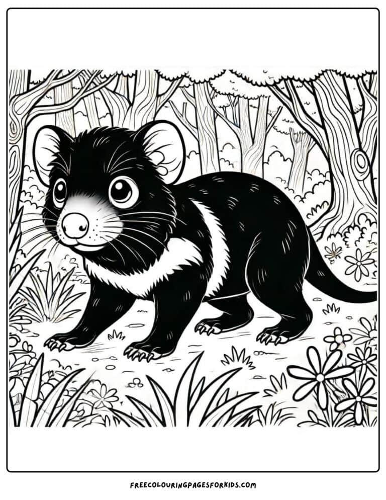 23 Australian Animal Coloring Pages - Coloring For Kids