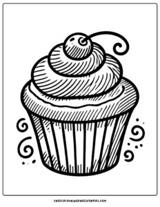 21 Cake Coloring Pages - Coloring For Kids