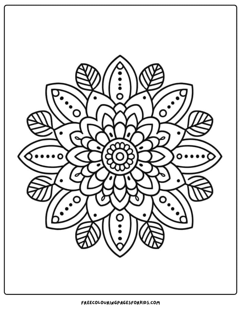 31 Flower Coloring Pages - Coloring For Kids