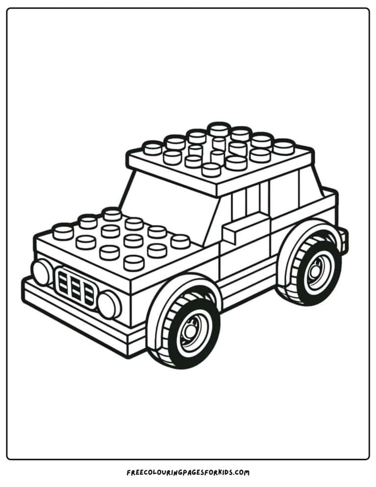 18 Lego Coloring Pages - Coloring For Kids