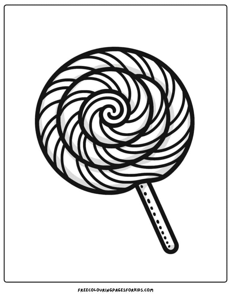 16 Lollipop Coloring Pages - Coloring For Kids