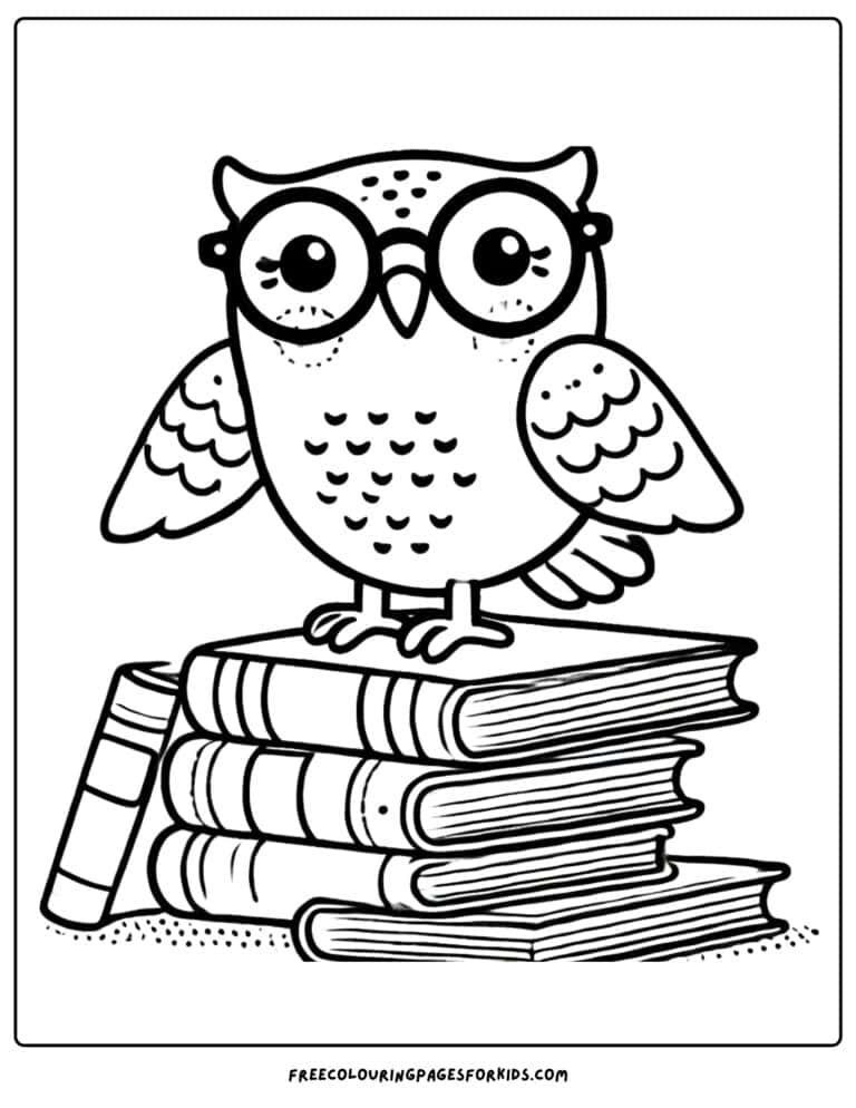 13 Owl Coloring Pages - Coloring For Kids