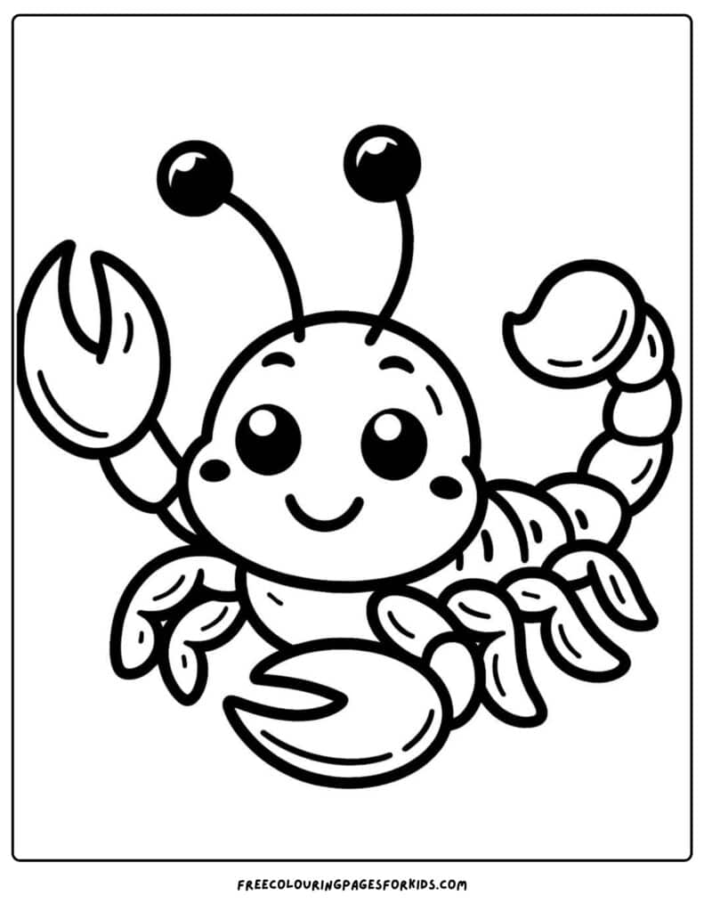 13 Scorpion Coloring Pages - Coloring For Kids