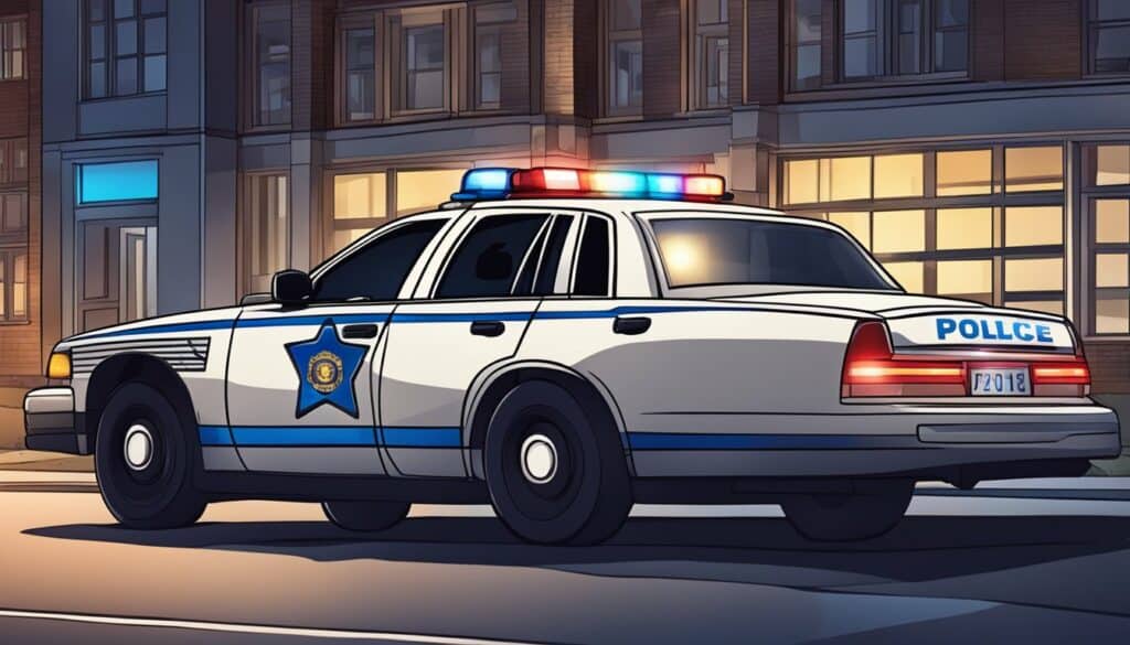 Police Car Coloring Pages for Kids