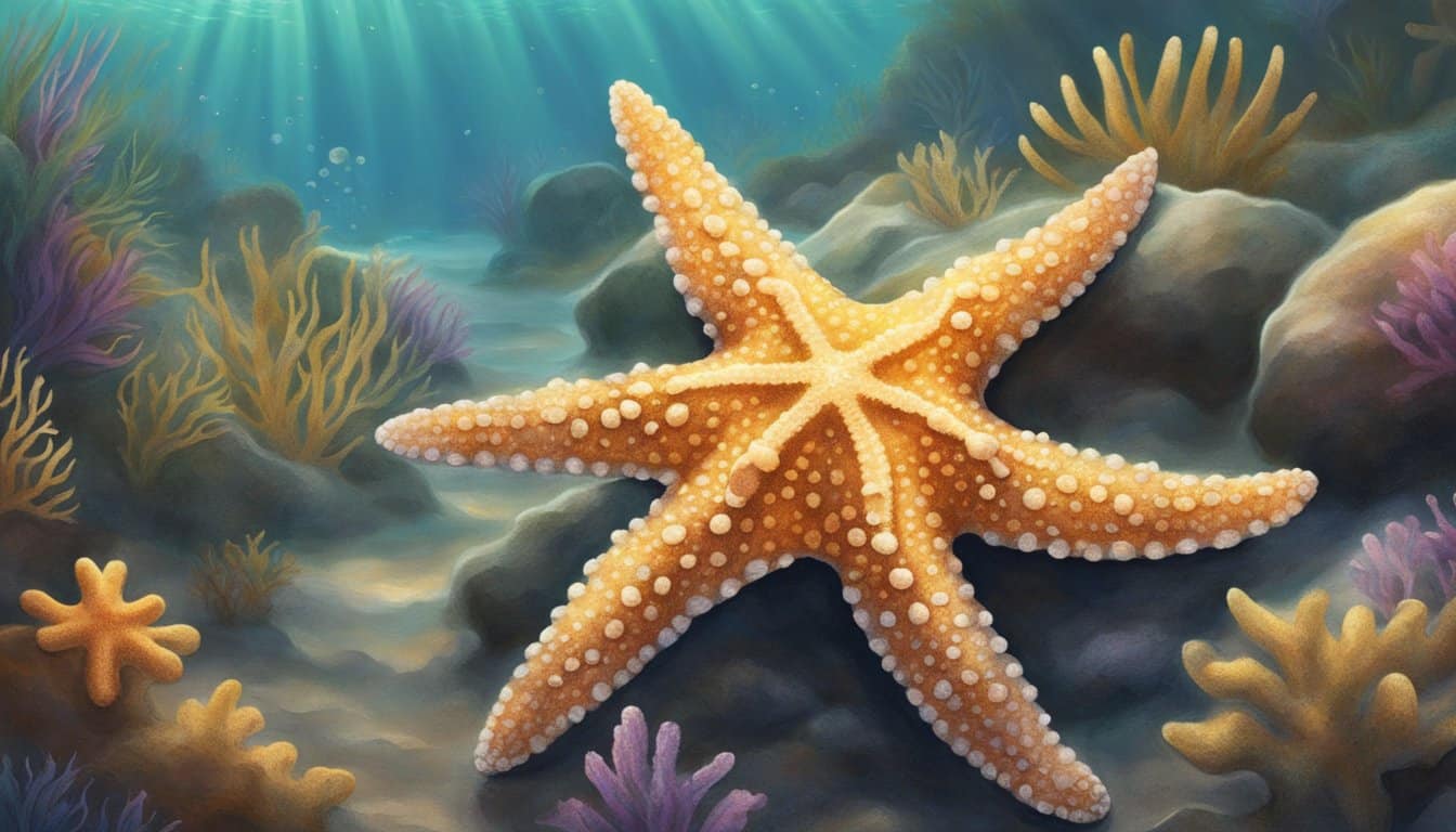 Starfish Coloring Pages for Kids