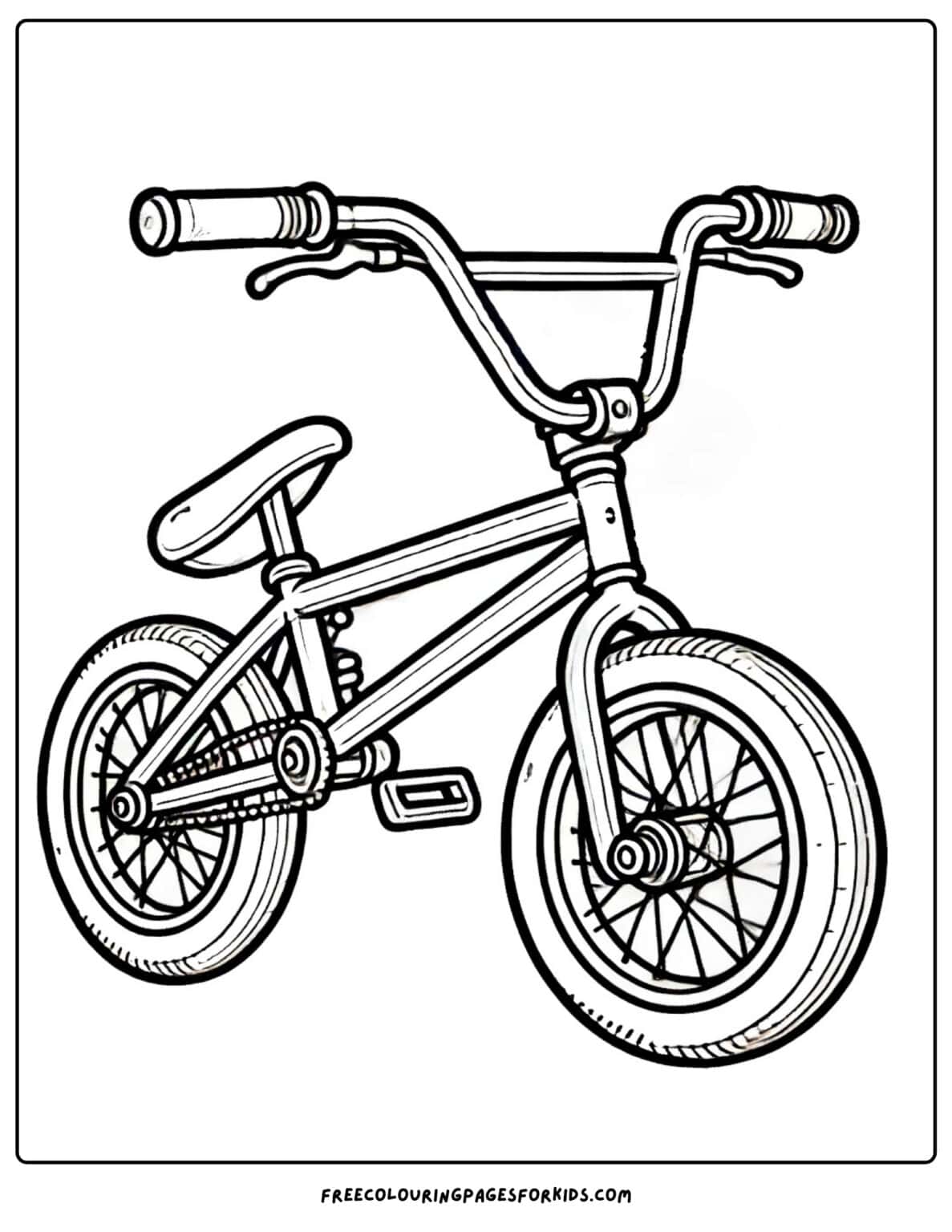 Bmx Coloring Pages Home Sketch - Bmx Bike Close Up Coloring Page 1187x1536 