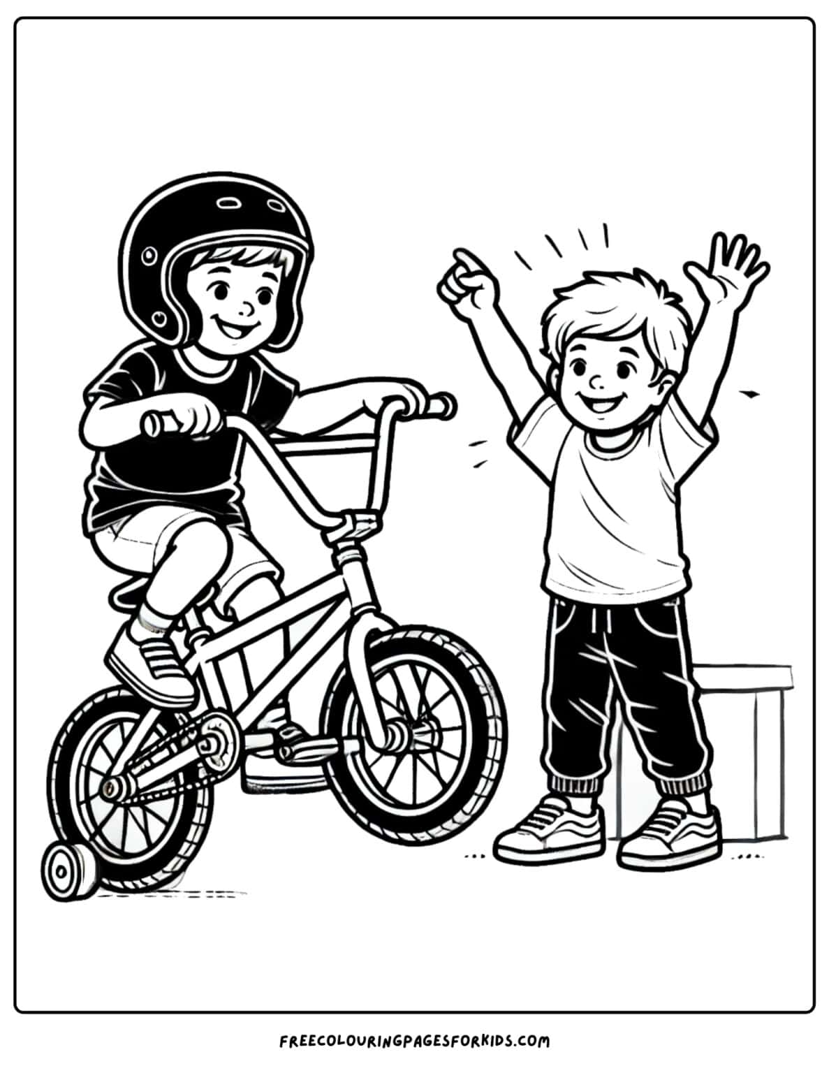 20 BMX Bike Coloring Pages - Coloring For Kids
