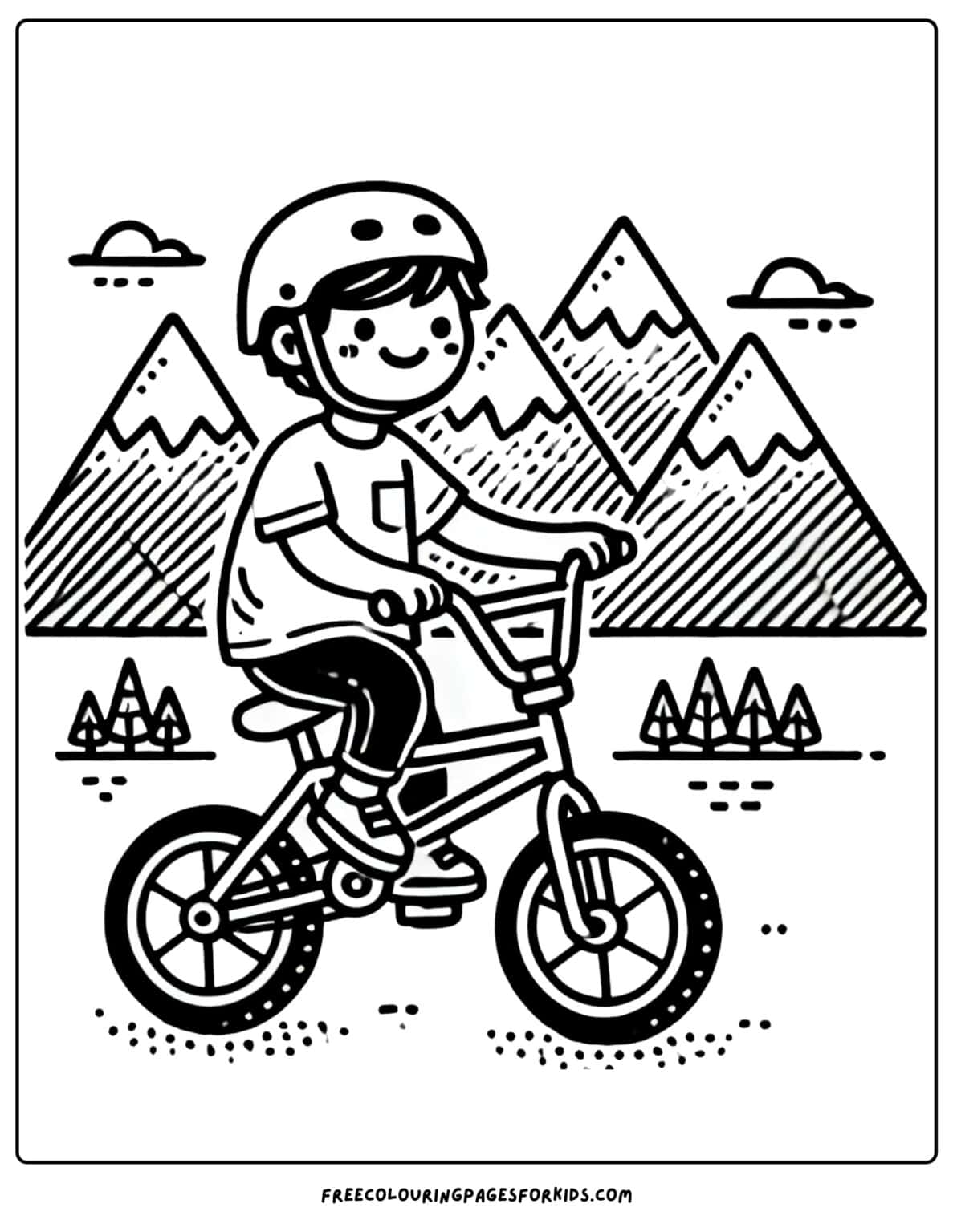 20 BMX Bike Coloring Pages - Coloring For Kids