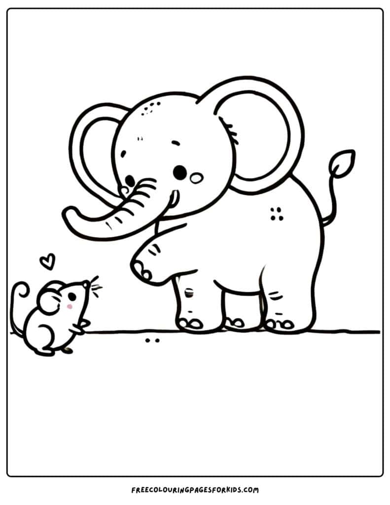 23 World Elephant Day Coloring Pages