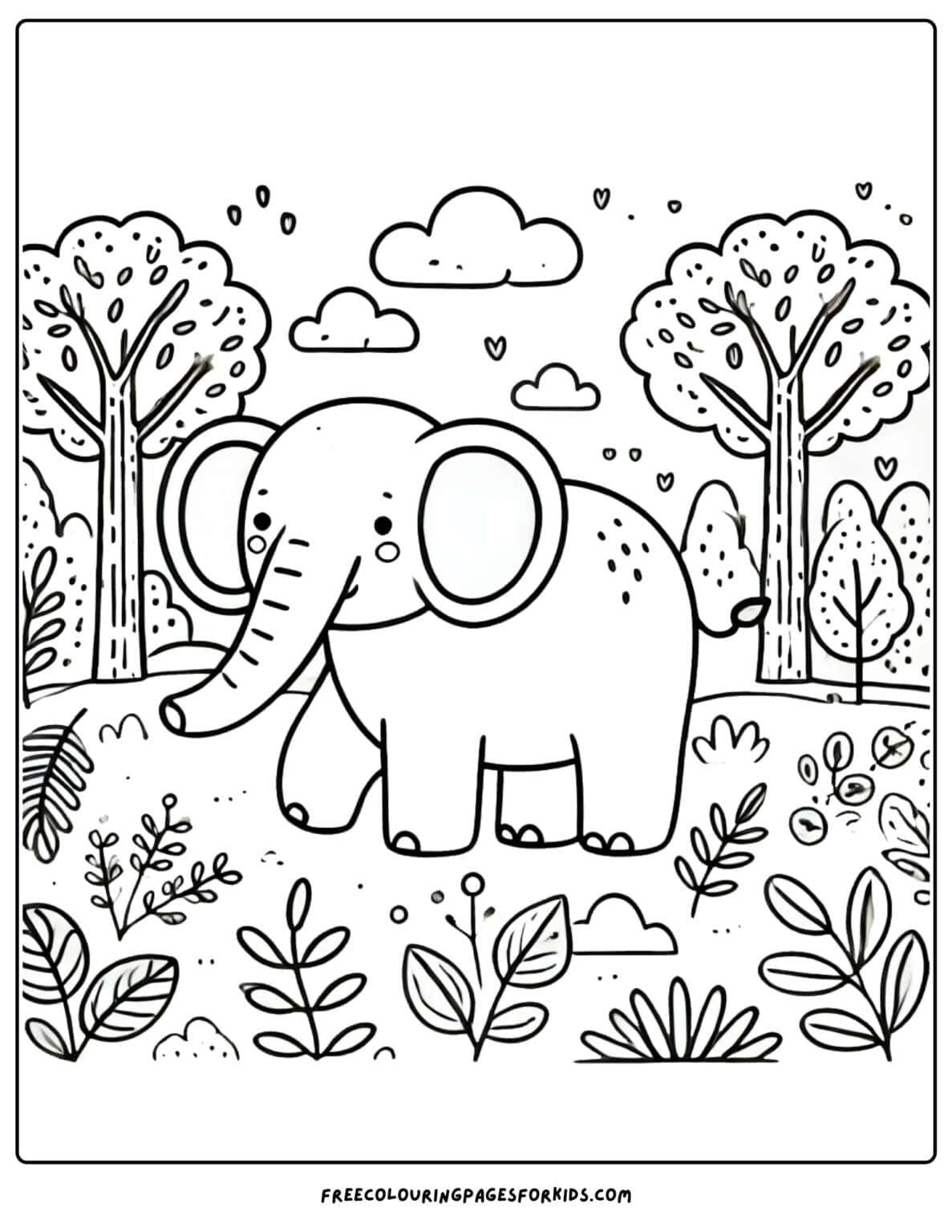 23 World Elephant Day Coloring Pages - Coloring For Kids