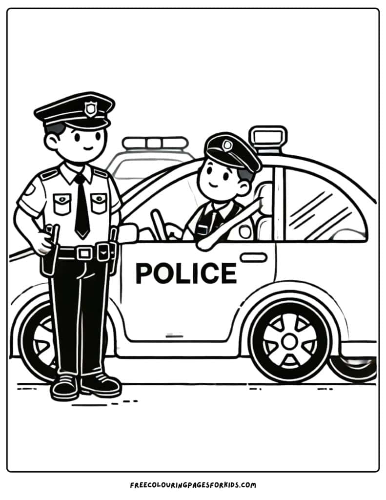 13 Police Officer Coloring Pages - Coloring Pages For Kids