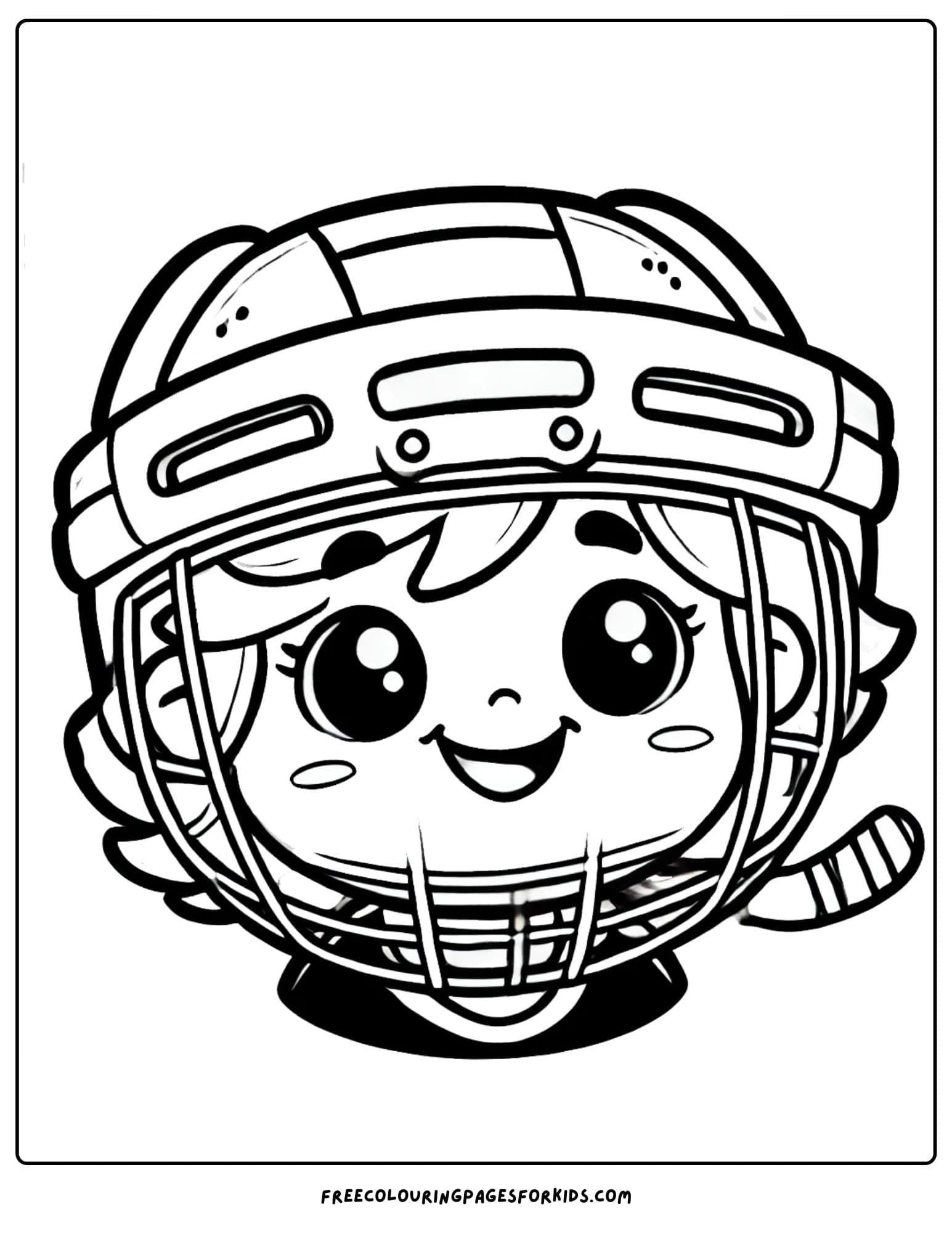 ice hockey kid in helmet page