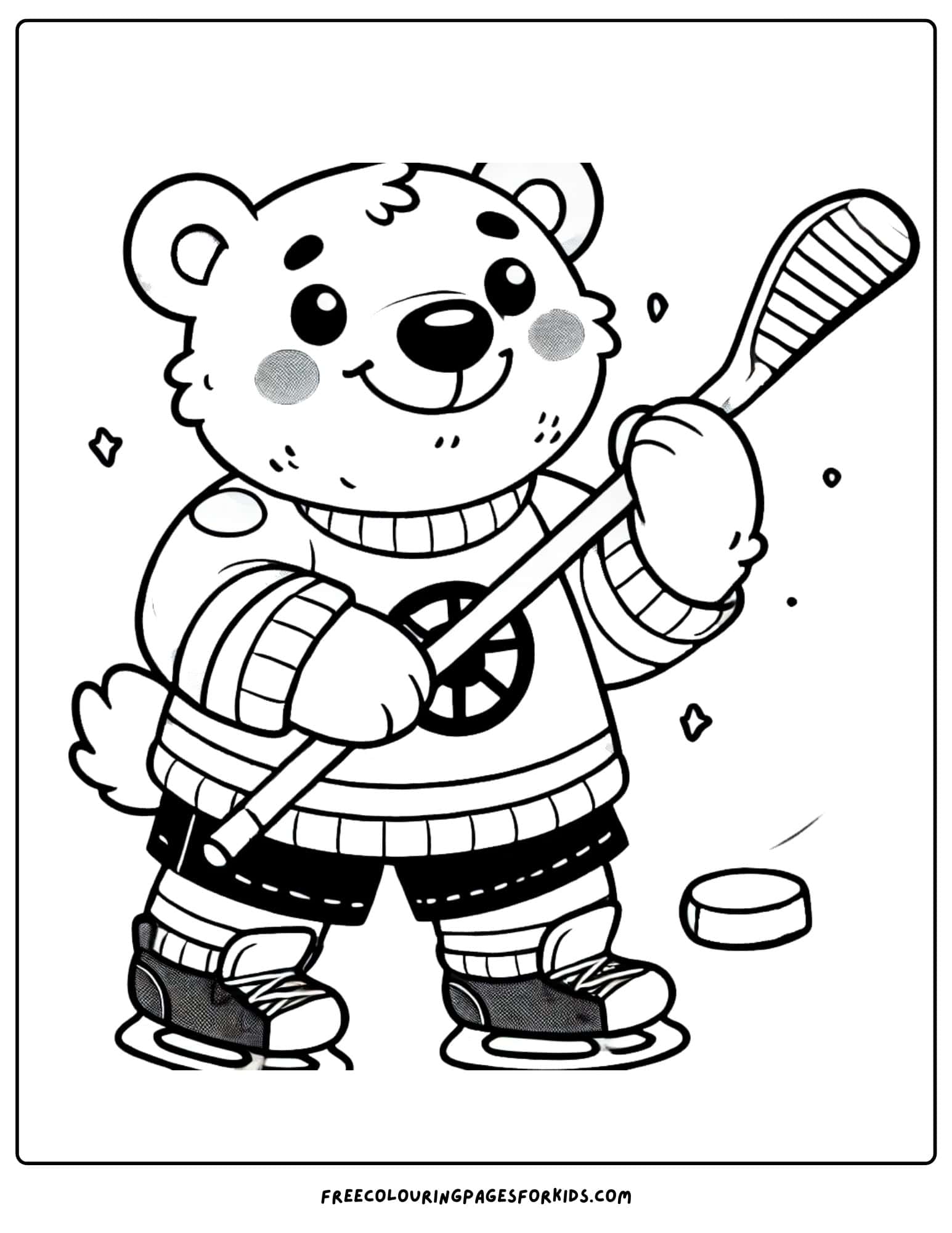 ice hockey polar bear player page