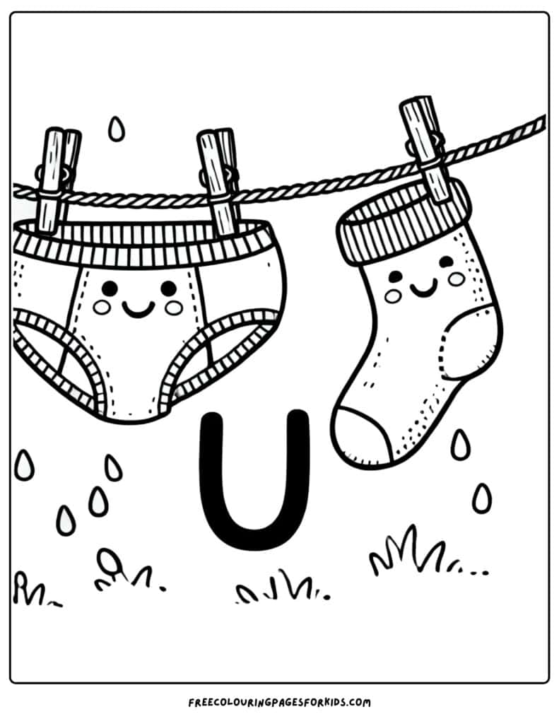 12 Letter U Coloring Pages Coloring For Kids