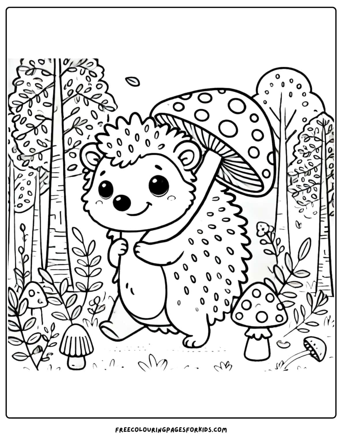 Cute Nature Coloring Pages Cute Nature Coloring Pages