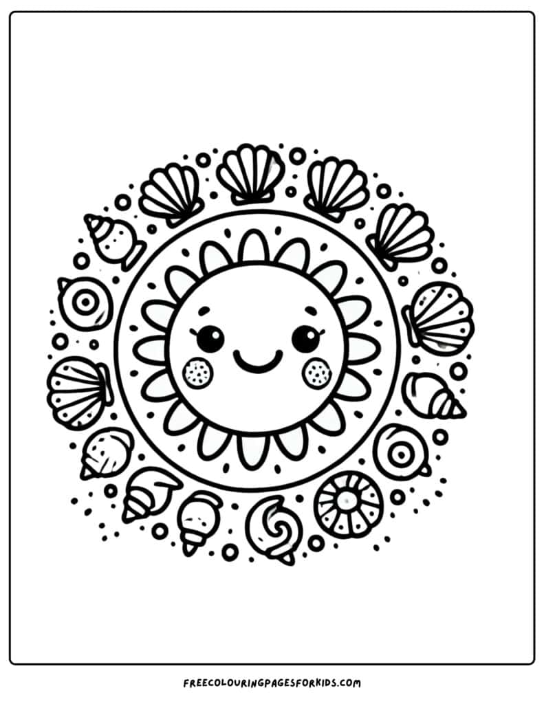 Blue Shell Coluring 31 Shell Coloring Pages
