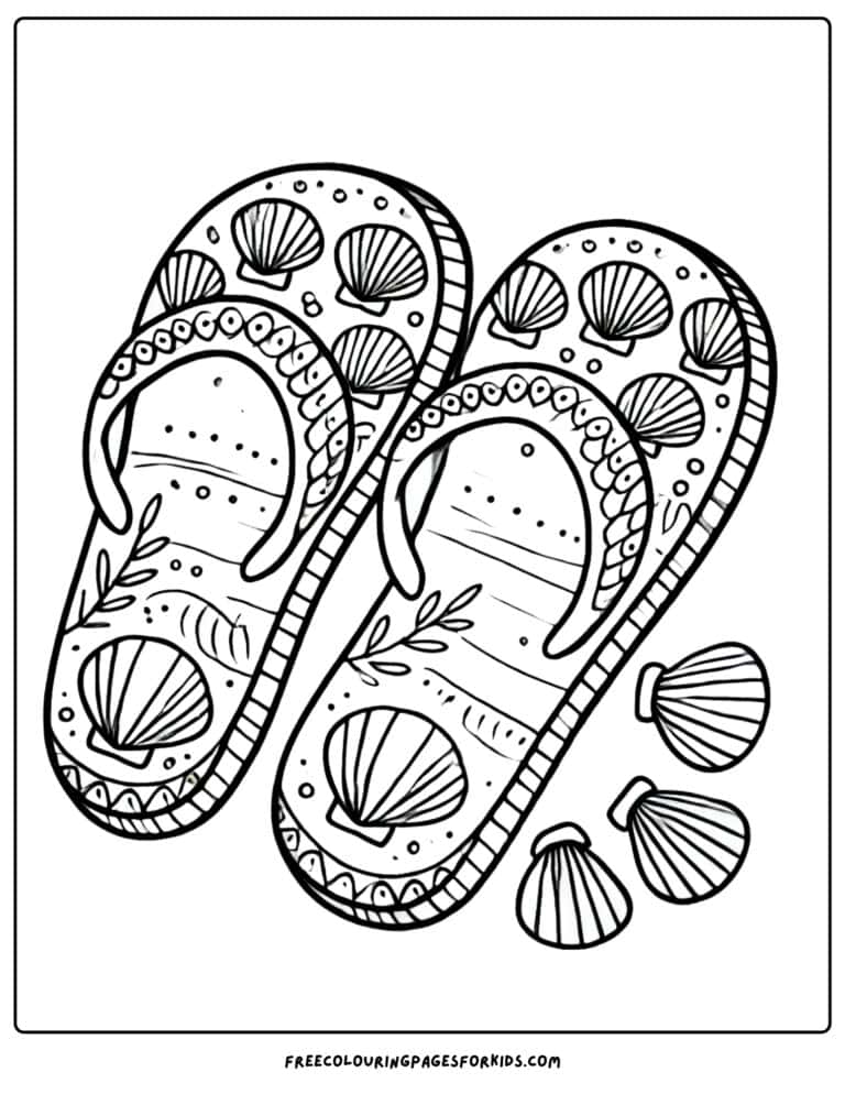 31 Shell Coloring Pages - Coloring For Kids