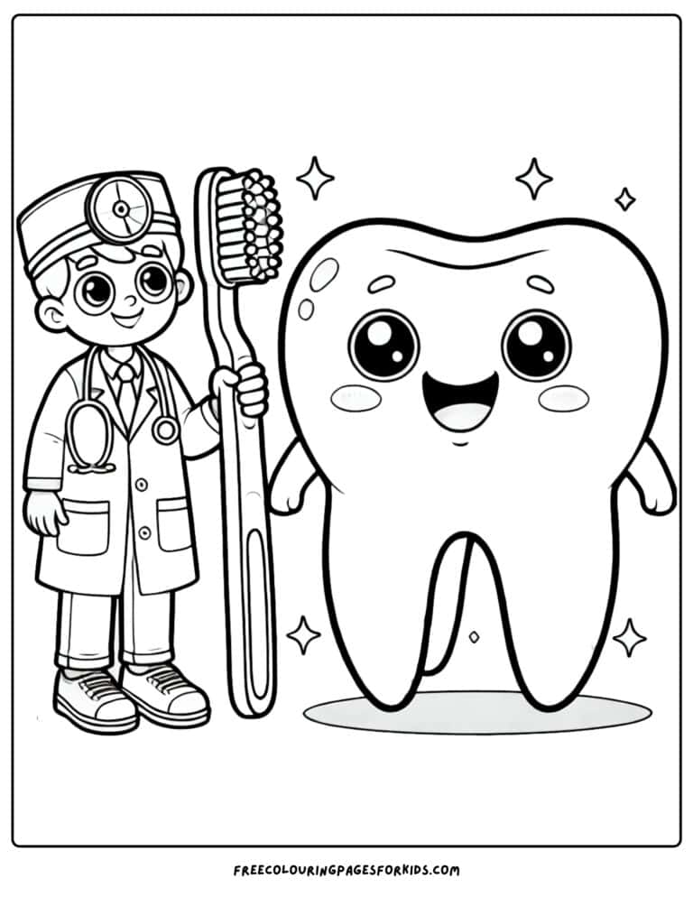 20 Doctor Coloring Pages - Coloring Pages For Kids