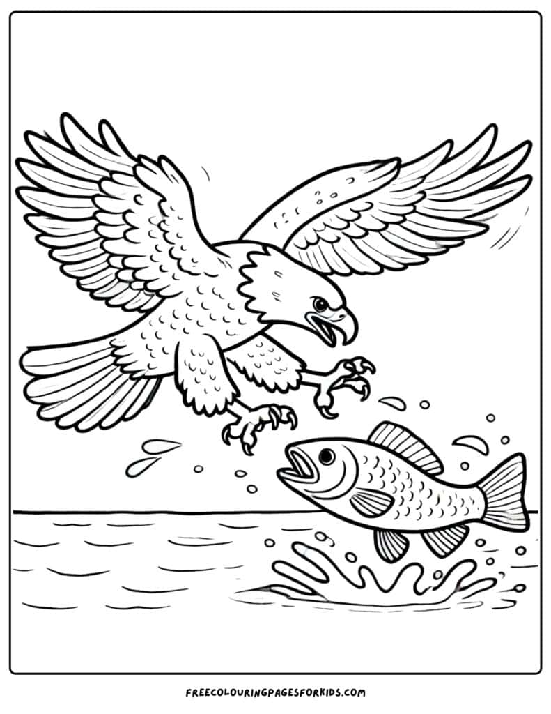 24 Eagle Coloring Pages