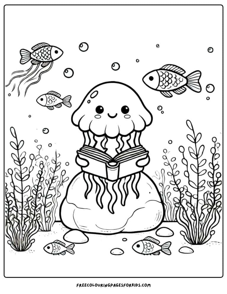 26 Jellyfish Coloring Pages - Coloring Pages For Kids