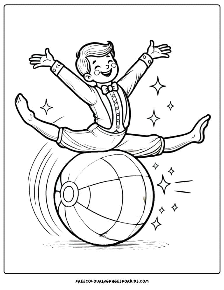 23 Circus Coloring Pages