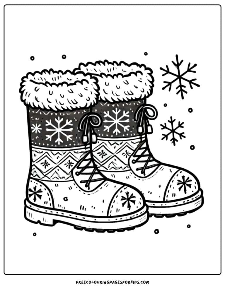 39 Winter Coloring Pages - Coloring Pages For Kids