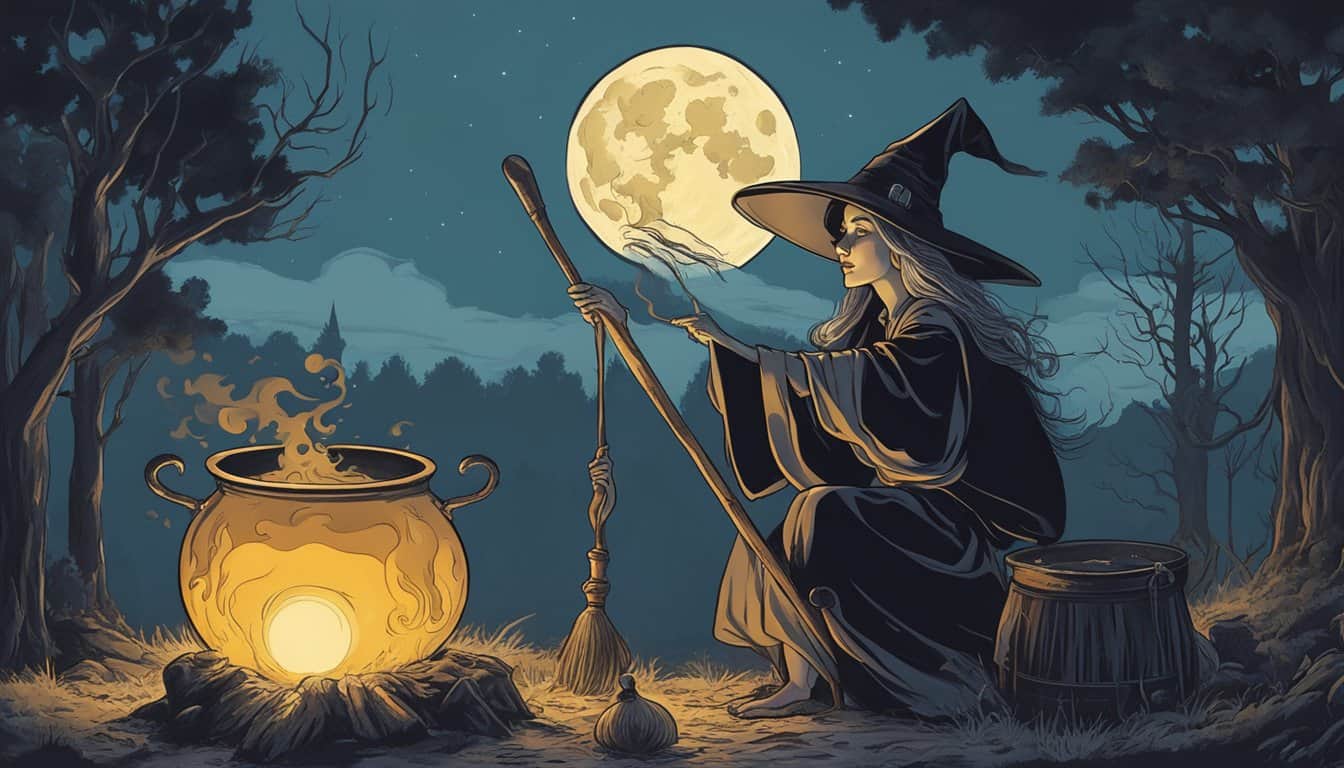 witch coloring pages for kids