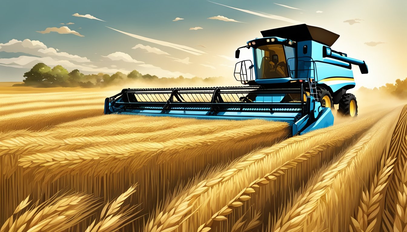 Combine Harvester Coloring Pages For Kids