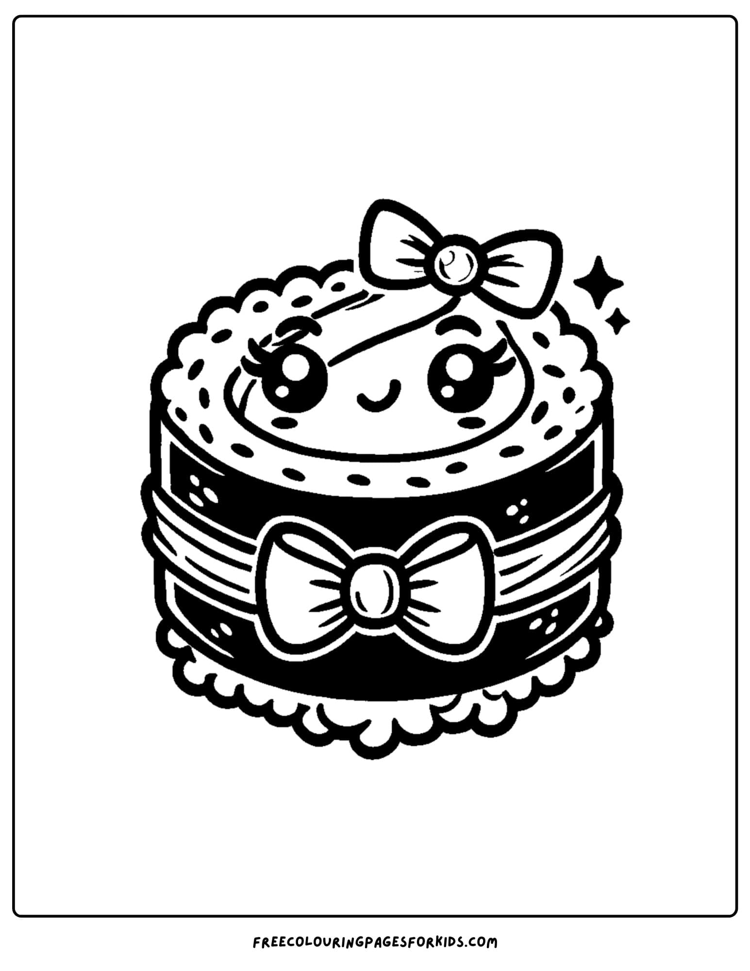 sushi coloring page