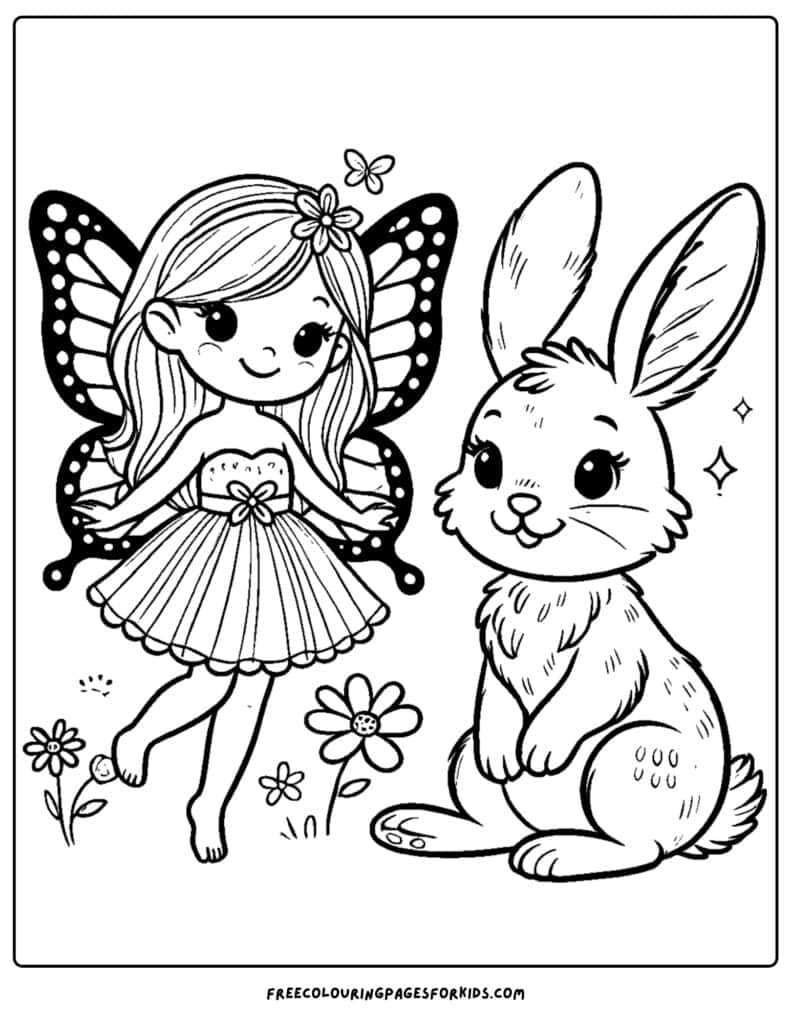 36 Fairy Coloring Pages - Coloring For Kids
