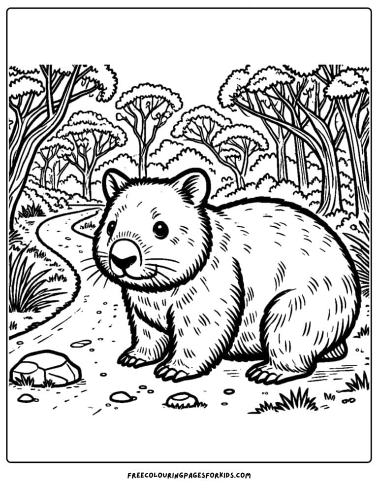 Bushwalking Colouring In 31 Bushwalking Coloring Pages