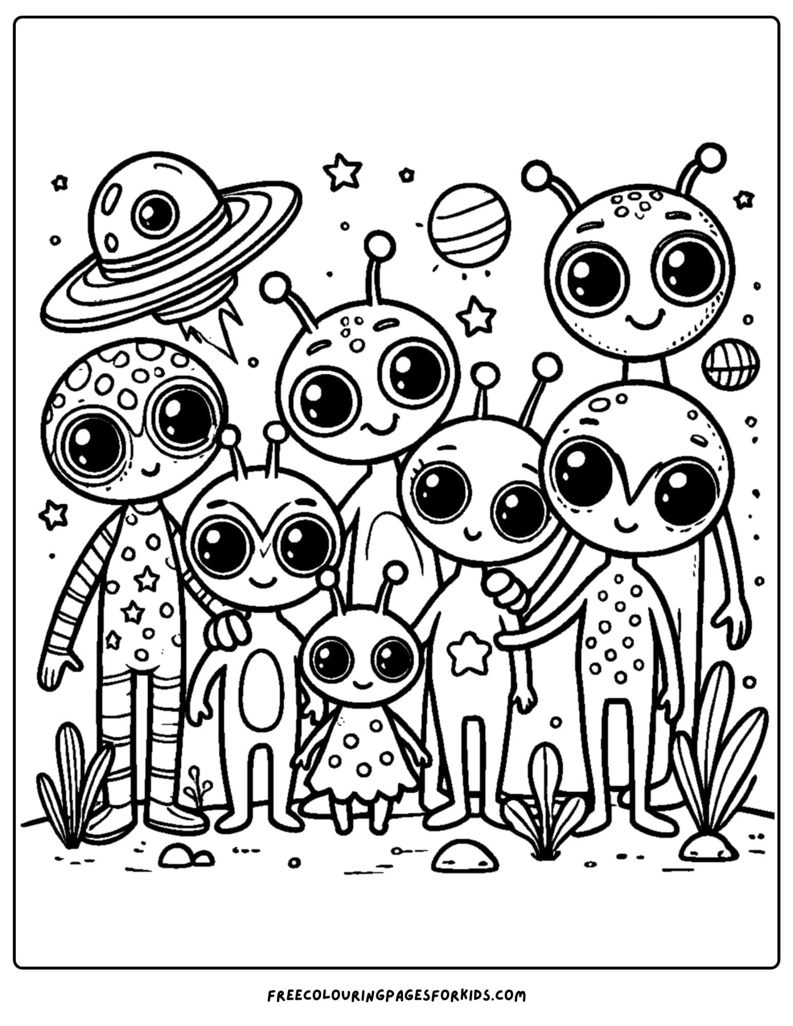 an alien family