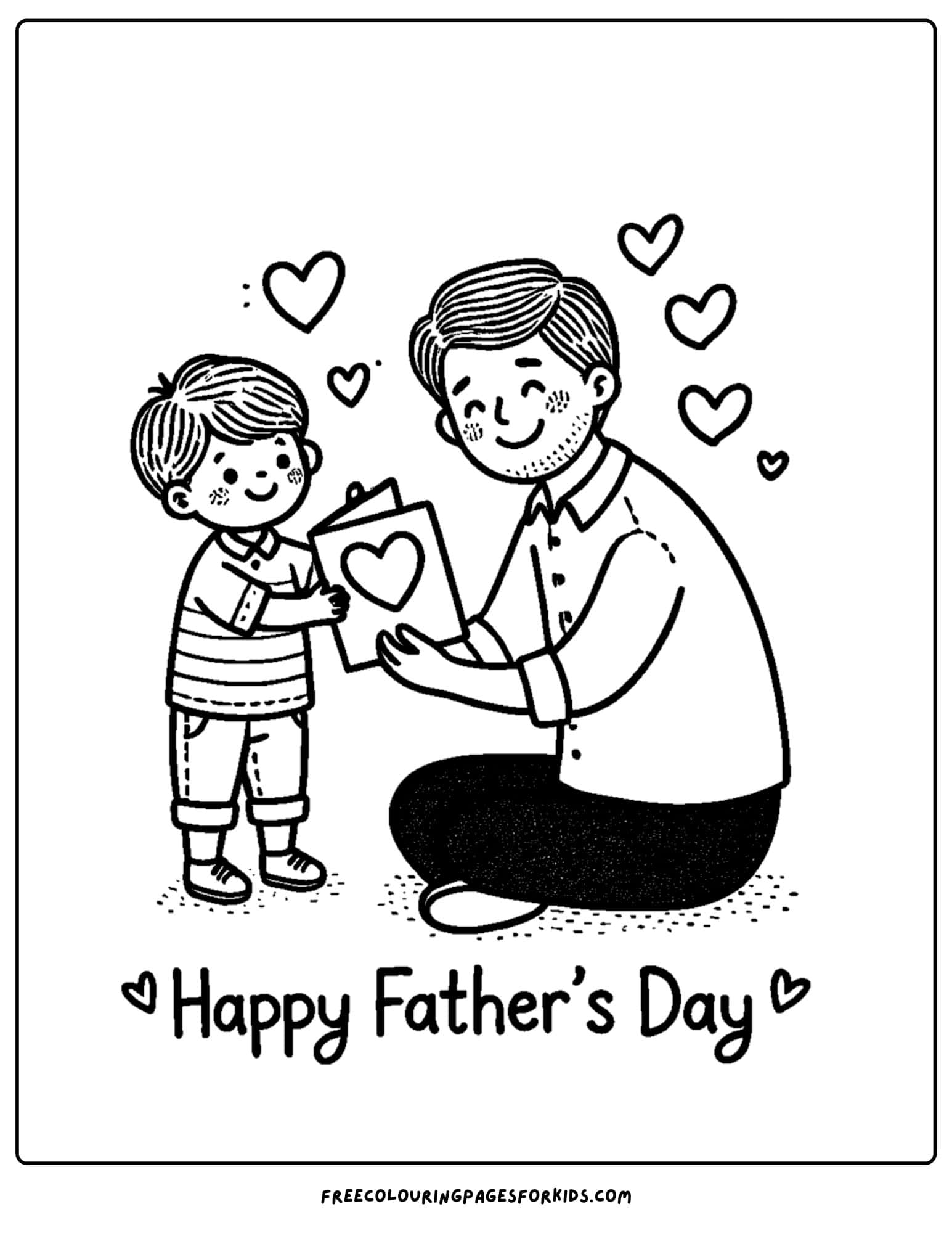 fathers day handmade card
