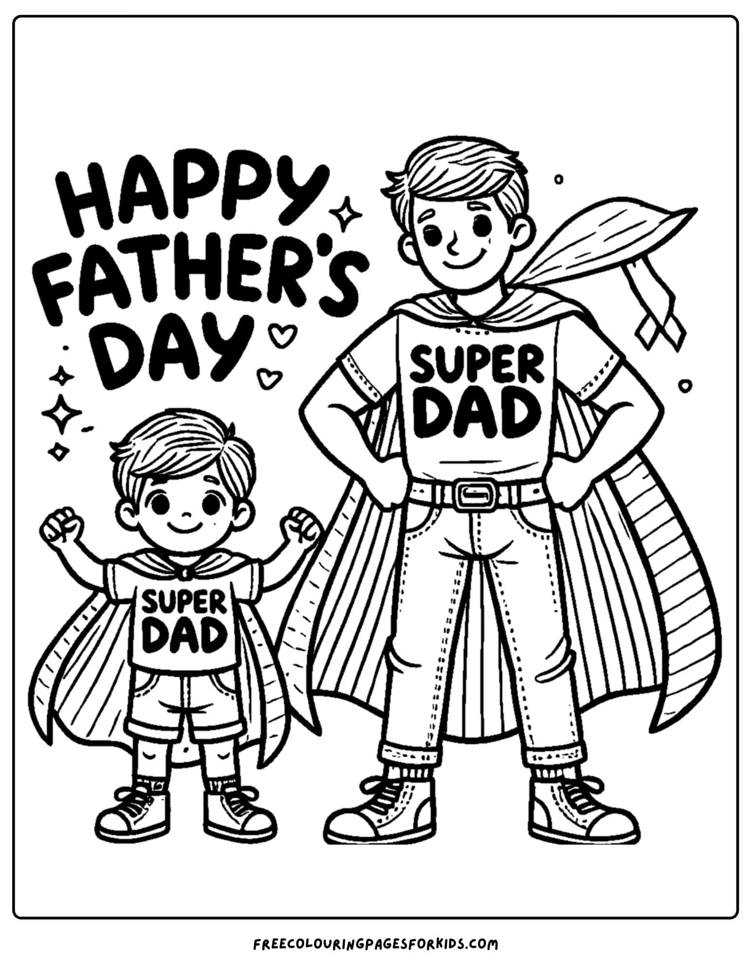 fathers day super dad