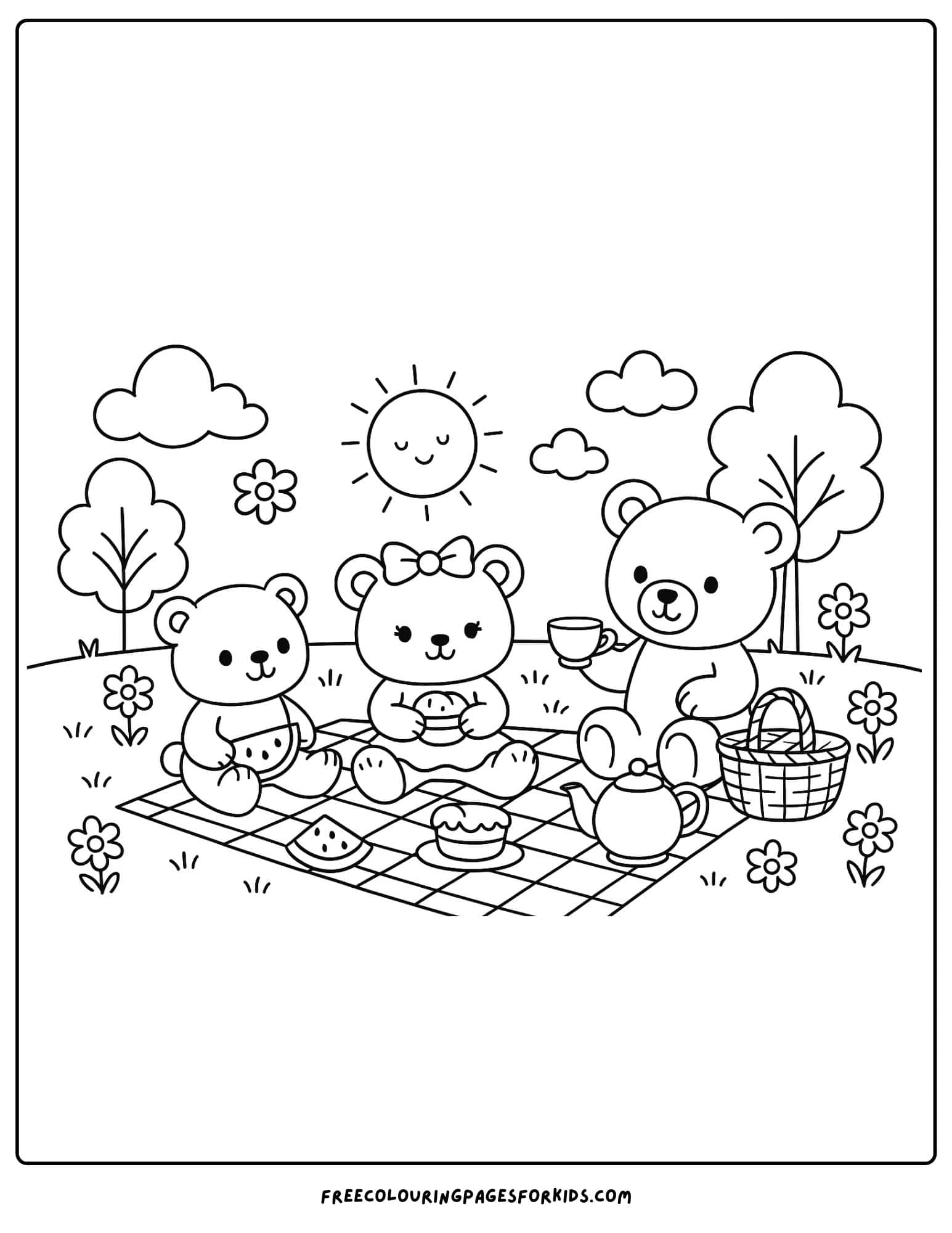 a teddy bear picnic