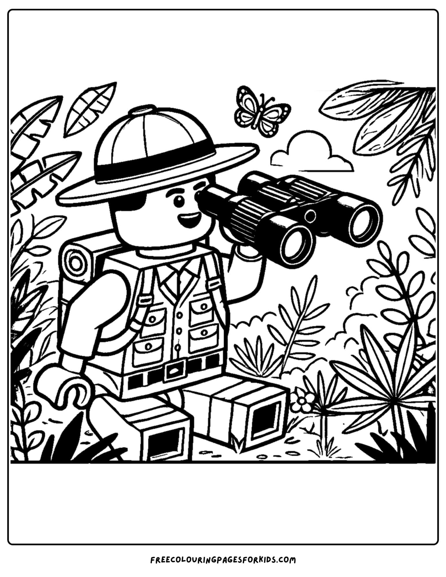 a lego jungle explorer