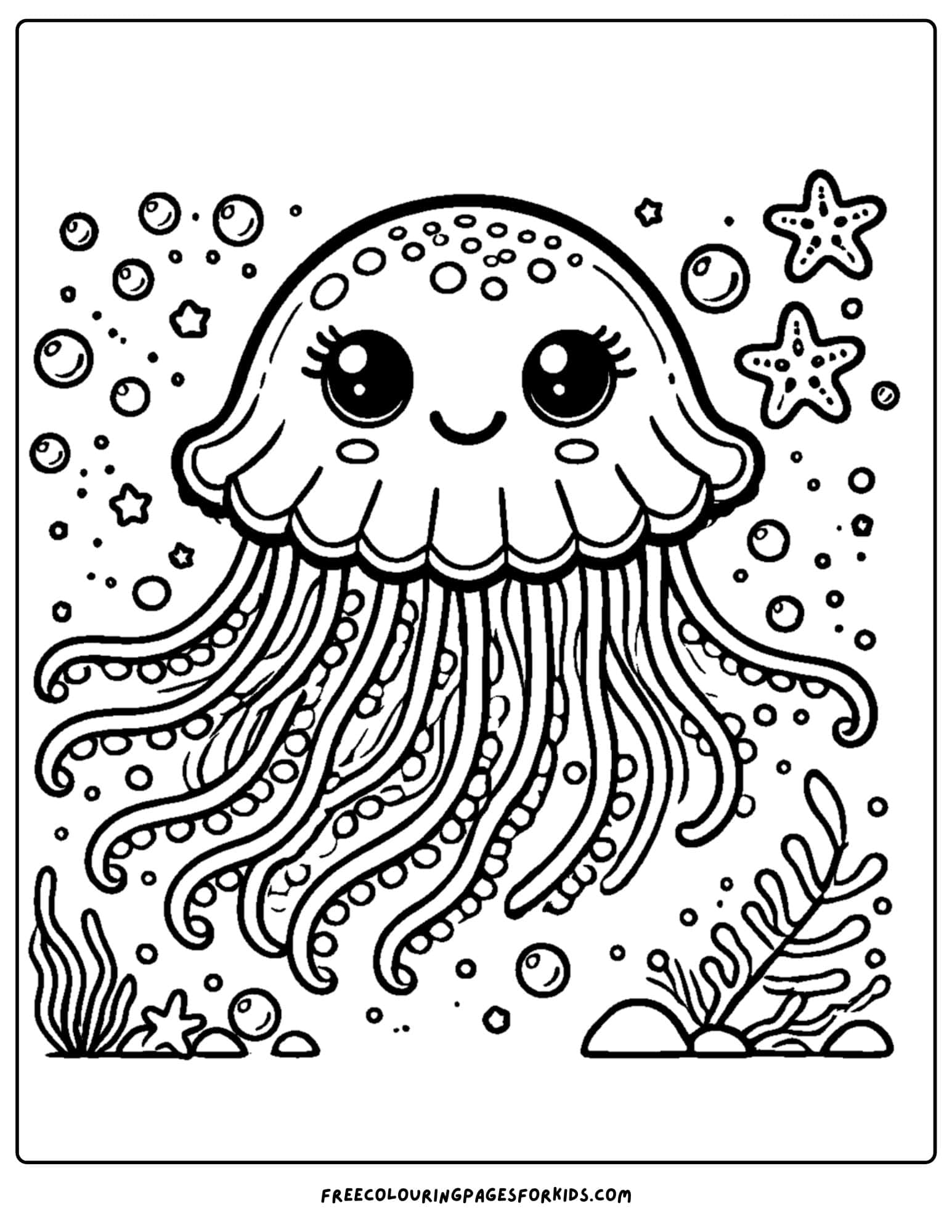 a jellyfish in the ocean